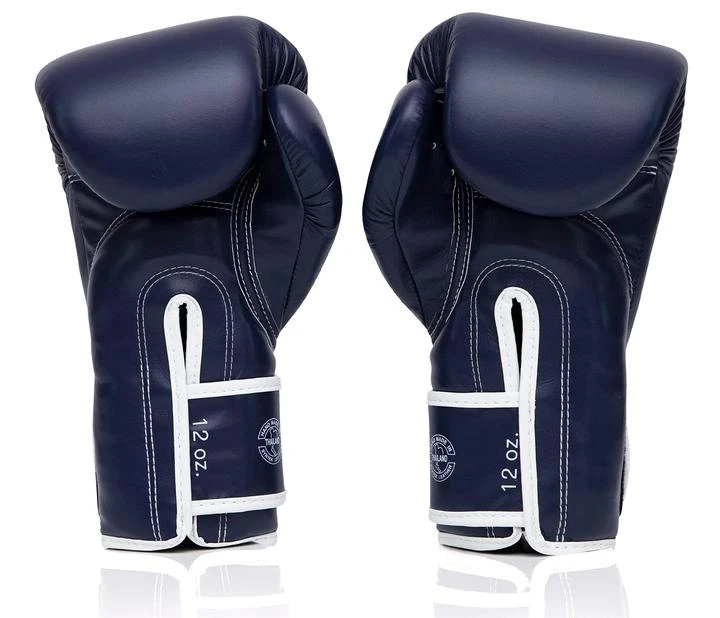 MUAY THAI MICROFIBER BOXING GLOVES FAIRTEX BGV14 - BLUE 5 MUAY THAI MICROFIBER BOXING GLOVES FAIRTEX BGV14 - BLUE - Image 5