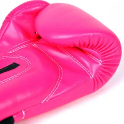 MUAY THAI MICROFIBER BOXING GLOVES FAIRTEX BGV14 - PINK BLACK -Fairtex BOXINGGLOVESBGV14MICROFIBER PINK4