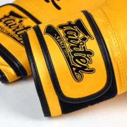 MUAY THAI MICROFIBER BOXING GLOVES FAIRTEX BGV14 - YELLOW -Fairtex BOXINGGLOVESBGV14MICROFIBER YELLOW4