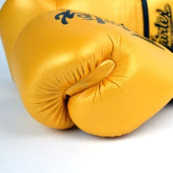 MUAY THAI MICROFIBER BOXING GLOVES FAIRTEX BGV14 - YELLOW -Fairtex BOXINGGLOVESBGV14MICROFIBER YELLOW7