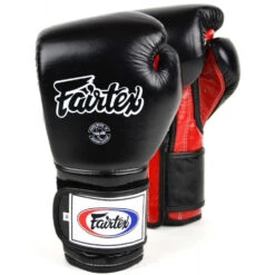 FAIRTEX BOXING GLOVES MEXICAN STYLE BGV9 – BLACK / RED