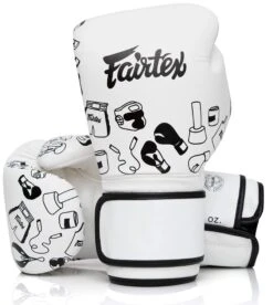 MUAY THAI MICROFIBER BOXING GLOVES FAIRTEX BGV14 - GRAFFITI