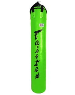 FAIRTEX PUNCHING BAG HB6 6FT MUAY THAI BANANA BAG (UNFILLED) - GREEN