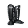 FAIRTEX SHIN GUARDS DETACHABLE IN STEP SHIN PADS SP7 - BLACK