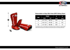 FAIRTEX SHIN GUARDS DETACHABLE IN STEP SHIN PADS SP7 - BLACK -Fairtex FAIRTEXSHINGUARDSSP7SIZE c42c8dcf 7101 4c05 ba53 8e529c31fdb9
