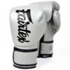 MUAY THAI MICROFIBER BOXING GLOVES FAIRTEX BGV14 - GRAY