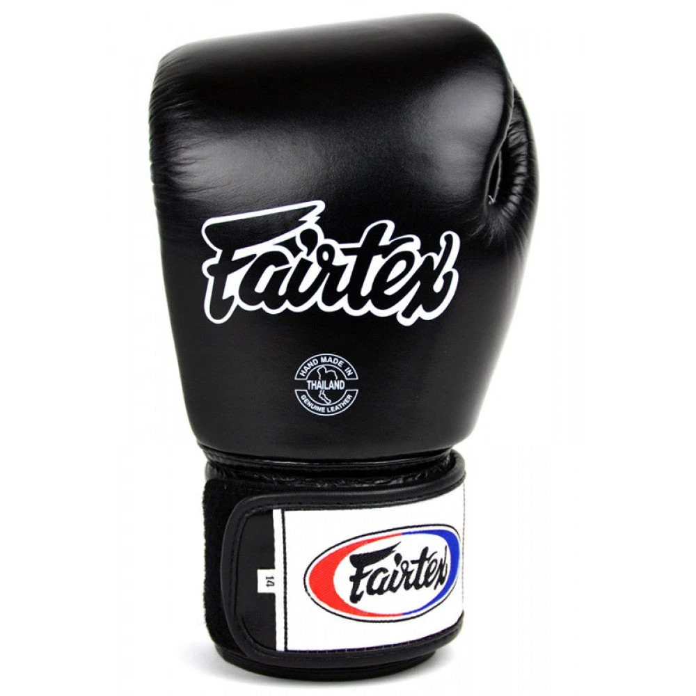 MUAY THAI BOXING GLOVES FAIRTEX - BGV1 BLACK 2 MUAY THAI BOXING GLOVES FAIRTEX - BGV1 BLACK - Image 2
