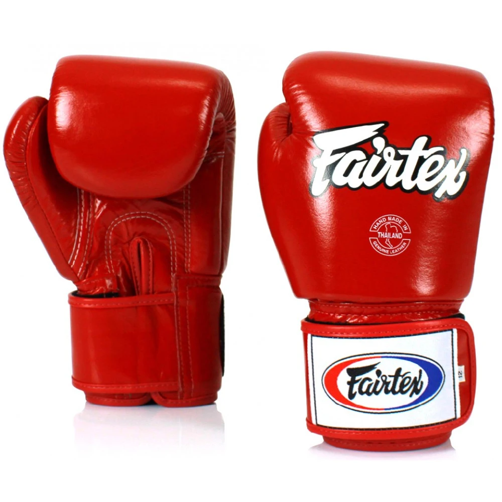 MUAY THAI BOXING GLOVES FAIRTEX - BGV1 RED 2 MUAY THAI BOXING GLOVES FAIRTEX - BGV1 RED - Image 2