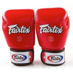 MUAY THAI BOXING GLOVES FAIRTEX - BGV1 RED 6 MUAY THAI BOXING GLOVES FAIRTEX - BGV1 RED -Fairtex FAIRTEX BGV1 RED1