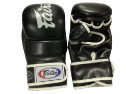 MMA GLOVES BY FAIRTEX FGV18 SUPER SPARRING BLACK