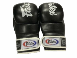 MMA GLOVES BY FAIRTEX FGV18 SUPER SPARRING BLACK -Fairtex FGV18BLACK