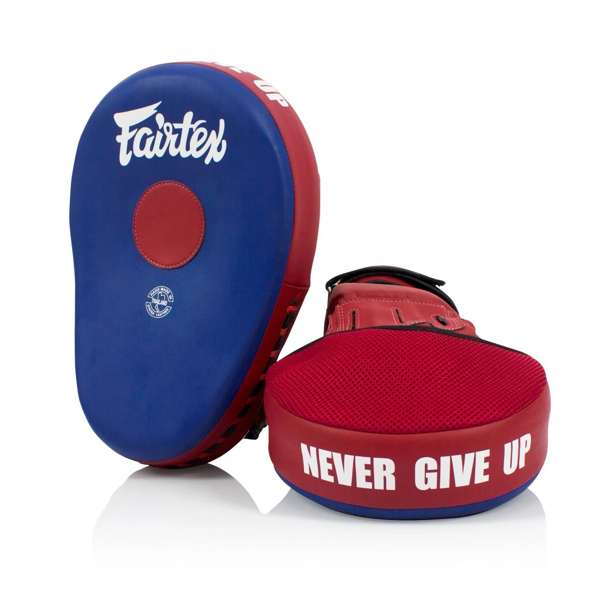 FAIRTEX FOCUS MITTS FMV13 MICRO FIBER - BLUE/RED 1 FAIRTEX FOCUS MITTS FMV13 MICRO FIBER - BLUE/RED