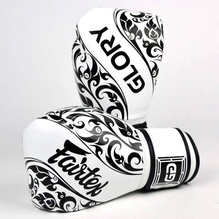MUAY THAI BOXING GLOVES FAIRTEX GLORY - BGVG2 WHITE 3 MUAY THAI BOXING GLOVES FAIRTEX GLORY - BGVG2 WHITE - Image 3