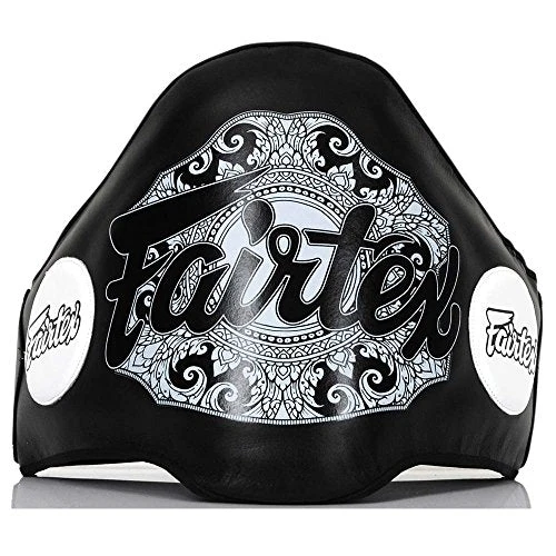 FAIRTEX BELLY PAD LEATHER BPV2 - BLACK 1 FAIRTEX BELLY PAD LEATHER BPV2 - BLACK