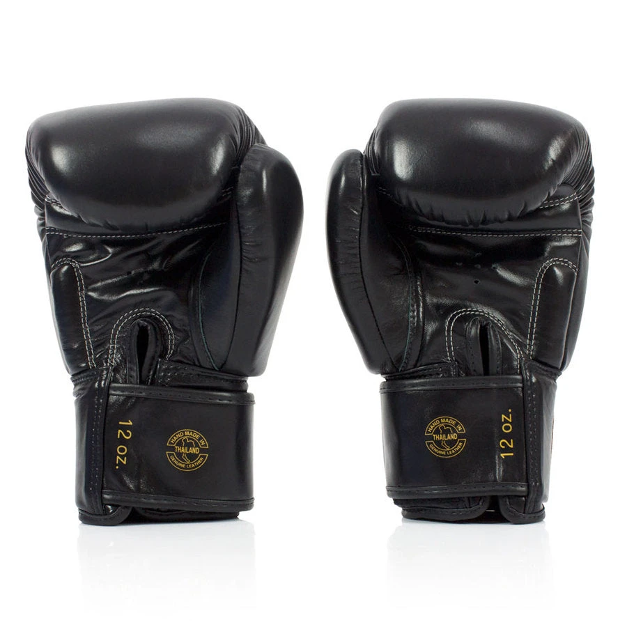 FAIRTEX BOXING GLOVES DELUXE TIGHT-FIT BGV19 - BLACK 4 FAIRTEX BOXING GLOVES DELUXE TIGHT-FIT BGV19 - BLACK - Image 4