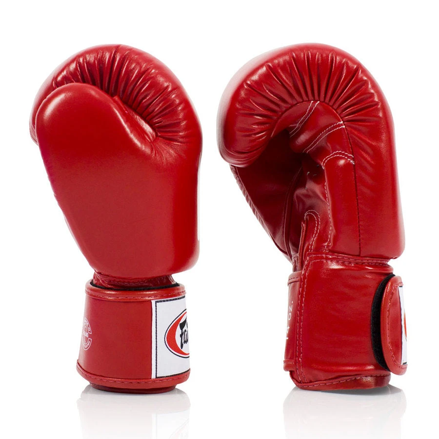 FAIRTEX BOXING GLOVES DELUXE TIGHT-FIT BGV19 - RED 3 FAIRTEX BOXING GLOVES DELUXE TIGHT-FIT BGV19 - RED - Image 3