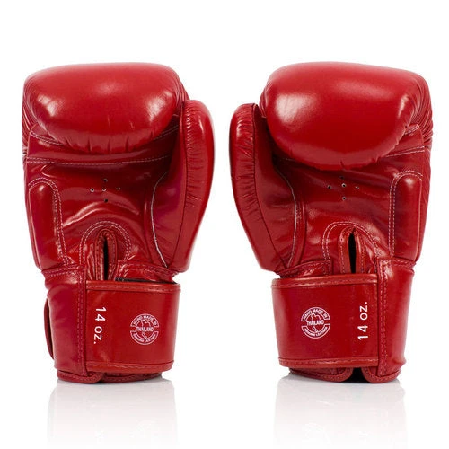 FAIRTEX BOXING GLOVES DELUXE TIGHT-FIT BGV19 - RED 4 FAIRTEX BOXING GLOVES DELUXE TIGHT-FIT BGV19 - RED - Image 4