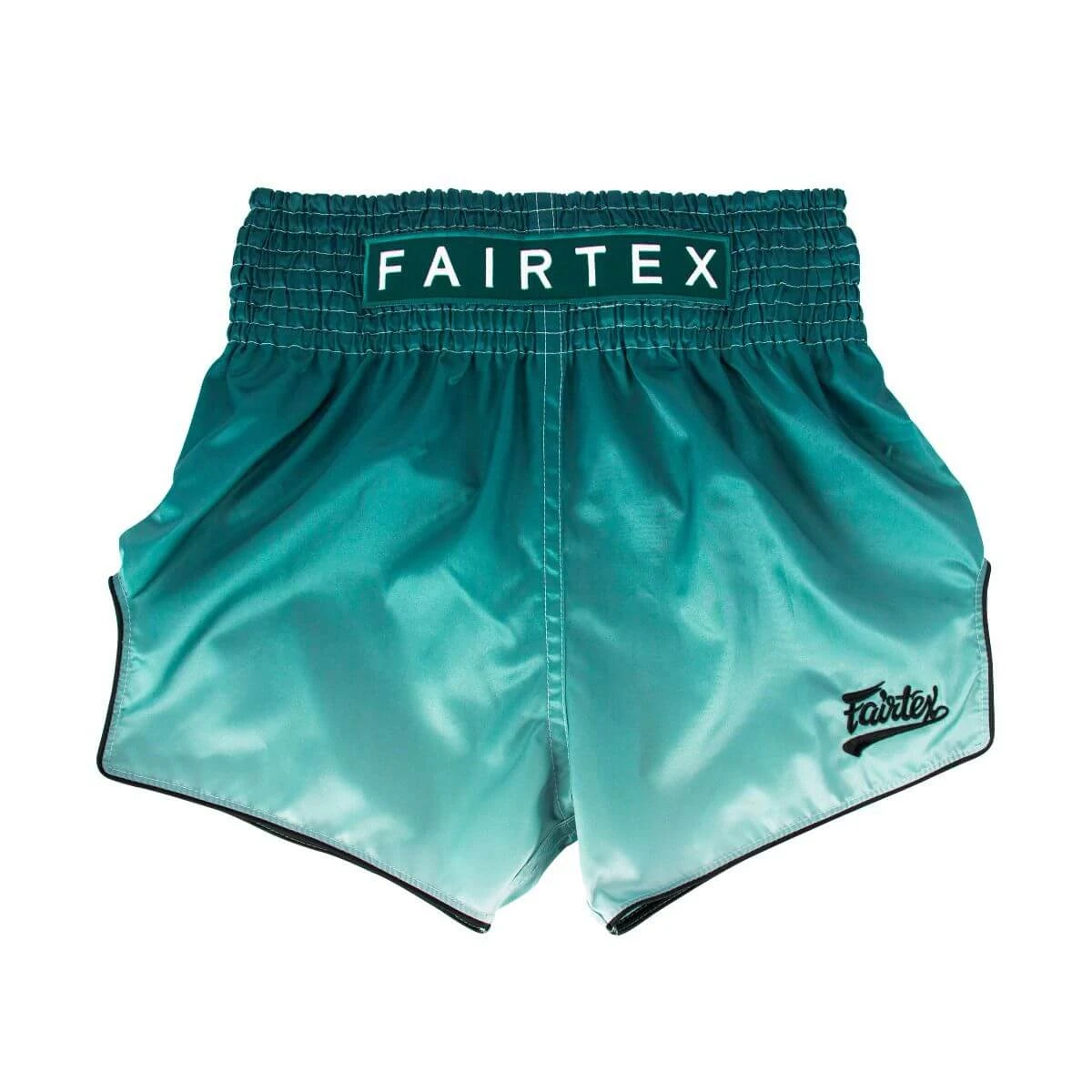 MUAY THAI SHORTS BY FAIRTEX BS1906 FADE GREEN 2 MUAY THAI SHORTS BY FAIRTEX BS1906 FADE GREEN - Image 2