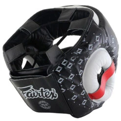 HEADGEAR HEAD GUARD FAIRTEX SUPER SPARRING HG10 - BLACK -Fairtex HEADGEARHEADGUARDSFAIRTEXHG10BLACK2