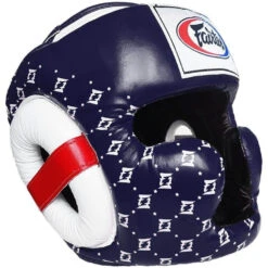 HEADGEAR HEAD GUARD FAIRTEX SUPER SPARRING HG10 - BLUE