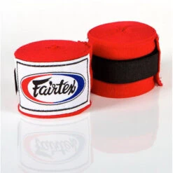 Fairtex Hand Wraps Red 180" (4.5 M)