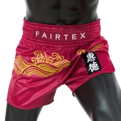 MUAY THAI SHORTS BY FAIRTEX BS1910 GOLDEN RIVER