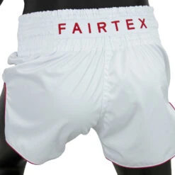 MUAY THAI SHORTS BY FAIRTEX BS1908 WHITE SATORU 8 MUAY THAI SHORTS BY FAIRTEX BS1908 WHITE SATORU -Fairtex MUAYTHAISHORTSFAIRTEXBS19182