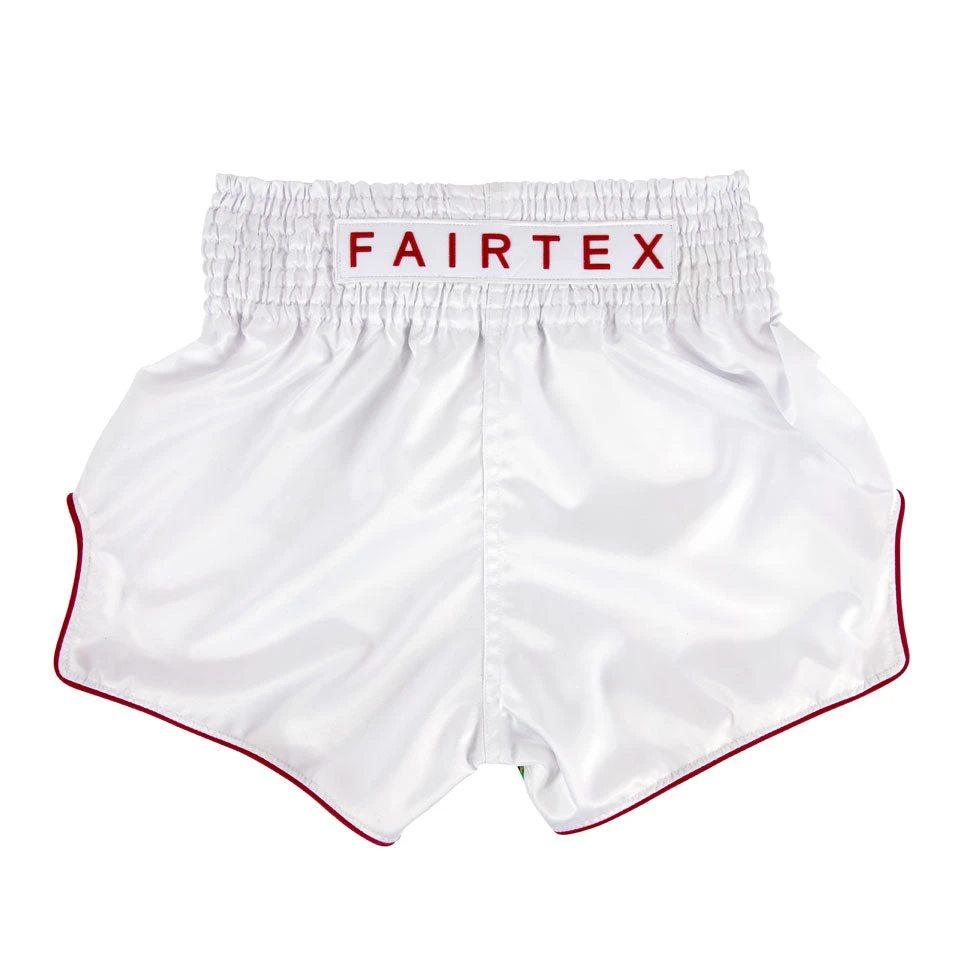 MUAY THAI SHORTS BY FAIRTEX BS1908 WHITE SATORU 5 MUAY THAI SHORTS BY FAIRTEX BS1908 WHITE SATORU - Image 5