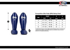 FAIRTEX SHIN GUARDS COMPETITION SP5 - BLACK -Fairtex SHINGUARDSFAIRTEXSP5SIZECHART 66345672 f23b 4d3f 962f 19a872ae96e2
