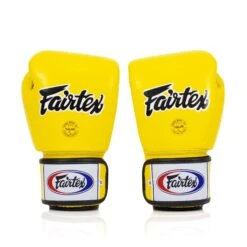 BOXING GLOVES FAIRTEX BGV1 BREATHABLE - YELLOW -Fairtex boxingglovesfairtexbgv1breathableYELLOW2