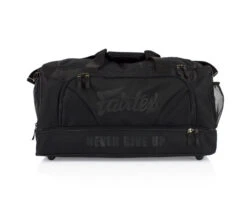 FAIRTEX GYM BAG HEAVY DUTY BAG 2 - BLACK -Fairtex fairtex bag2 black 1