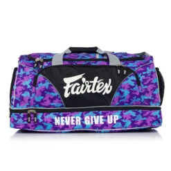 GYM BAG FAIRTEX HEAVY DUTY BAG 2 - CAMO PURPLE -Fairtex fairtexbag2 purple camo 3 960x960 1