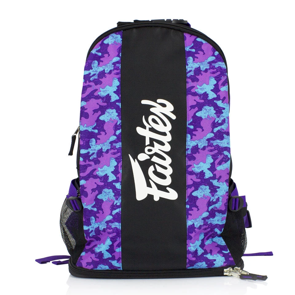 FAIRTEX GYM BAG PURPLE CAMO BAG4 2 FAIRTEX GYM BAG PURPLE CAMO BAG4 - Image 2