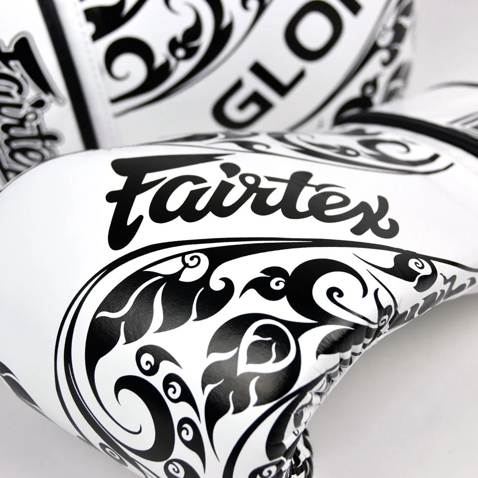 MUAY THAI BOXING GLOVES FAIRTEX GLORY - BGVG2 WHITE 2 MUAY THAI BOXING GLOVES FAIRTEX GLORY - BGVG2 WHITE - Image 2