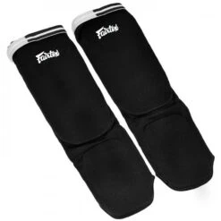 FAIRTEX SHIN GUARDS ELASTIC COMPETITION SPE1 BLACK -Fairtex fairtexshinguardsspe1black 2