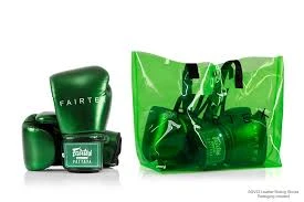 MUAY THAI BOXING GLOVES METALLIC - BGV22 GREEN 2 MUAY THAI BOXING GLOVES METALLIC - BGV22 GREEN - Image 2