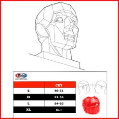 FAIRTEX HEADGEAR HEAD GUARD BY FULL FACE HG14 - BLACK -Fairtex headgearheadguardfairtexhg14black2