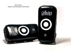 MUAY THAI PADS FAIRTEX SUPERIOR CURVED KICK PADS - KPLS2 -Fairtex muaythaikickpadskpls2 2